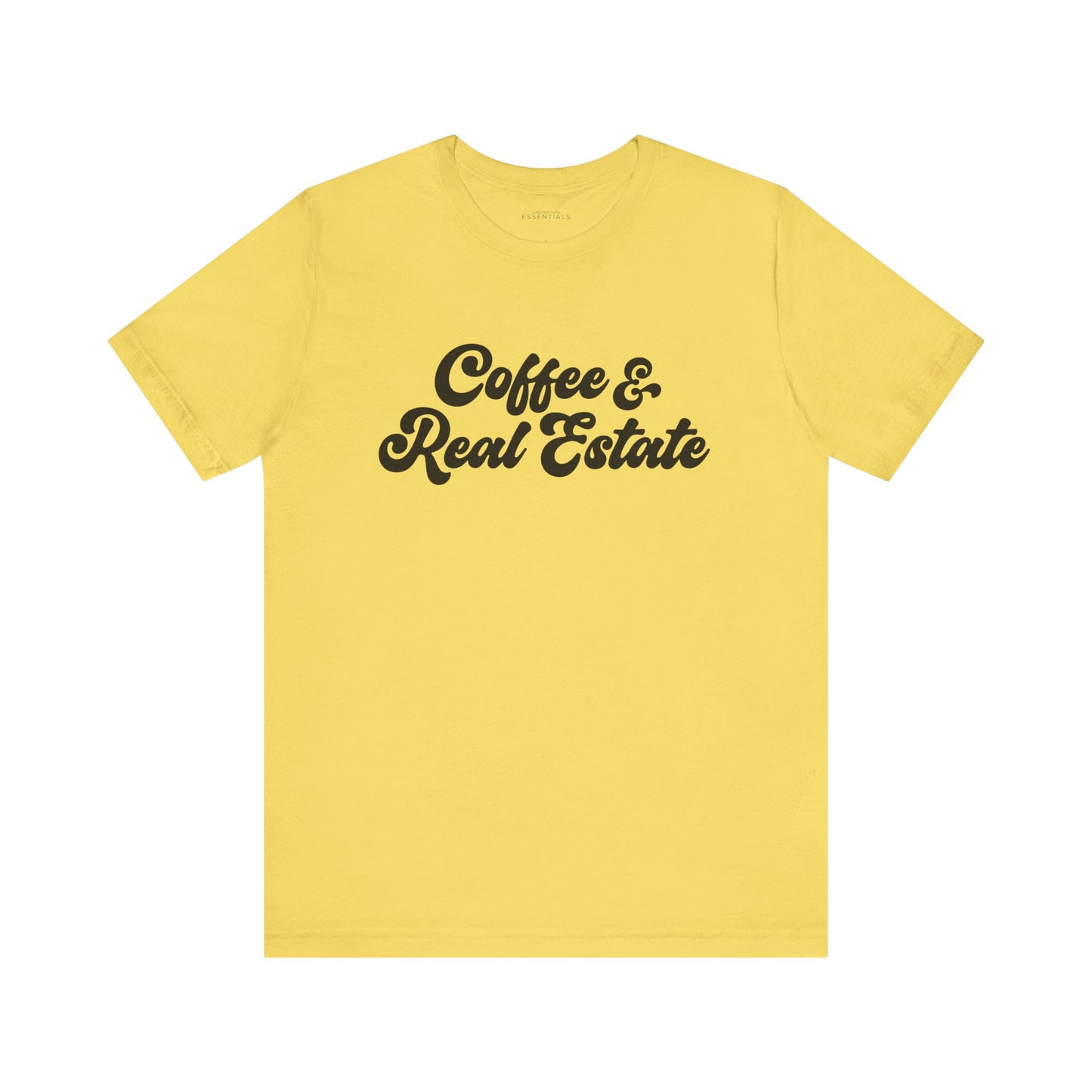 Coffee & Real Estate | Unisex Everyday Jersey Tee