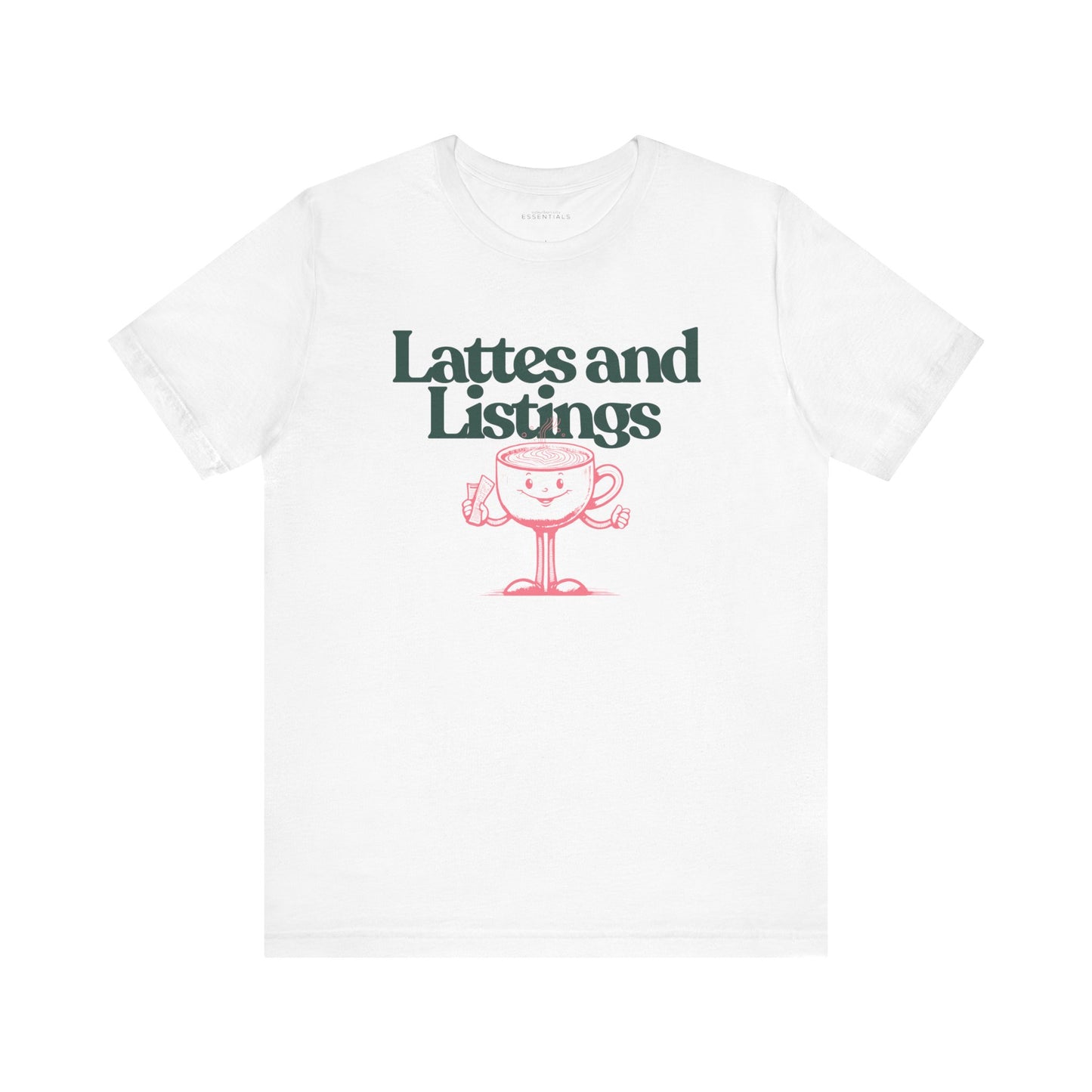 Lattes and Listings | Unisex Everyday Jersey Tee