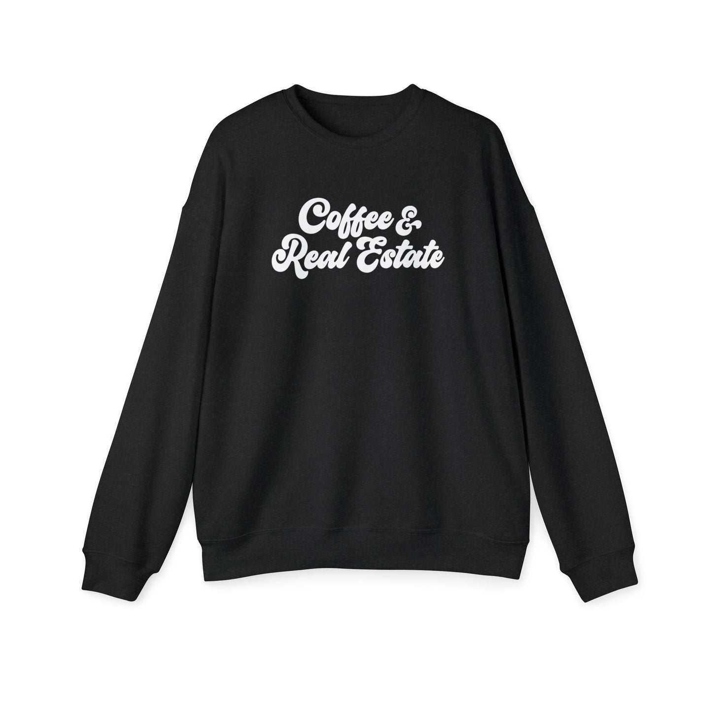 Coffee & Real Estate Unisex Drop Shoulder Sweatshirt