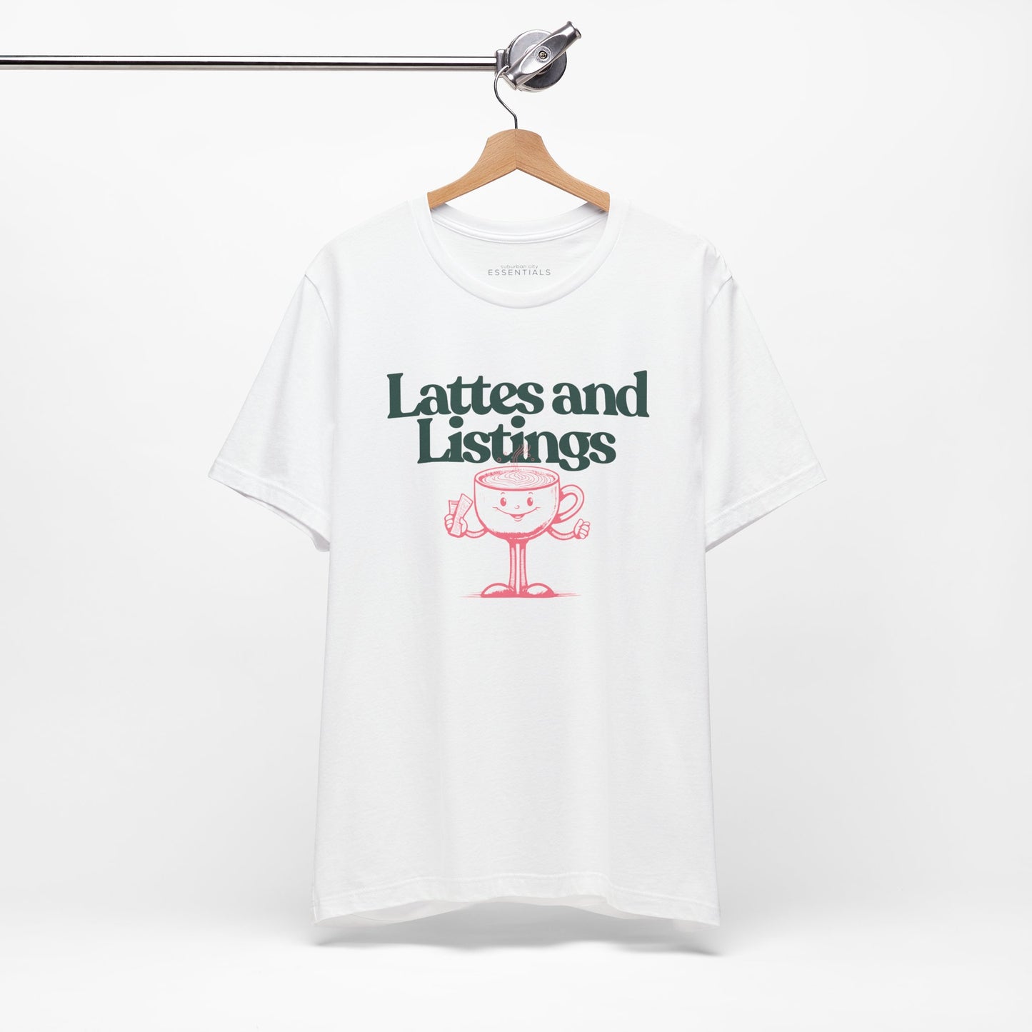 Lattes and Listings | Unisex Everyday Jersey Tee