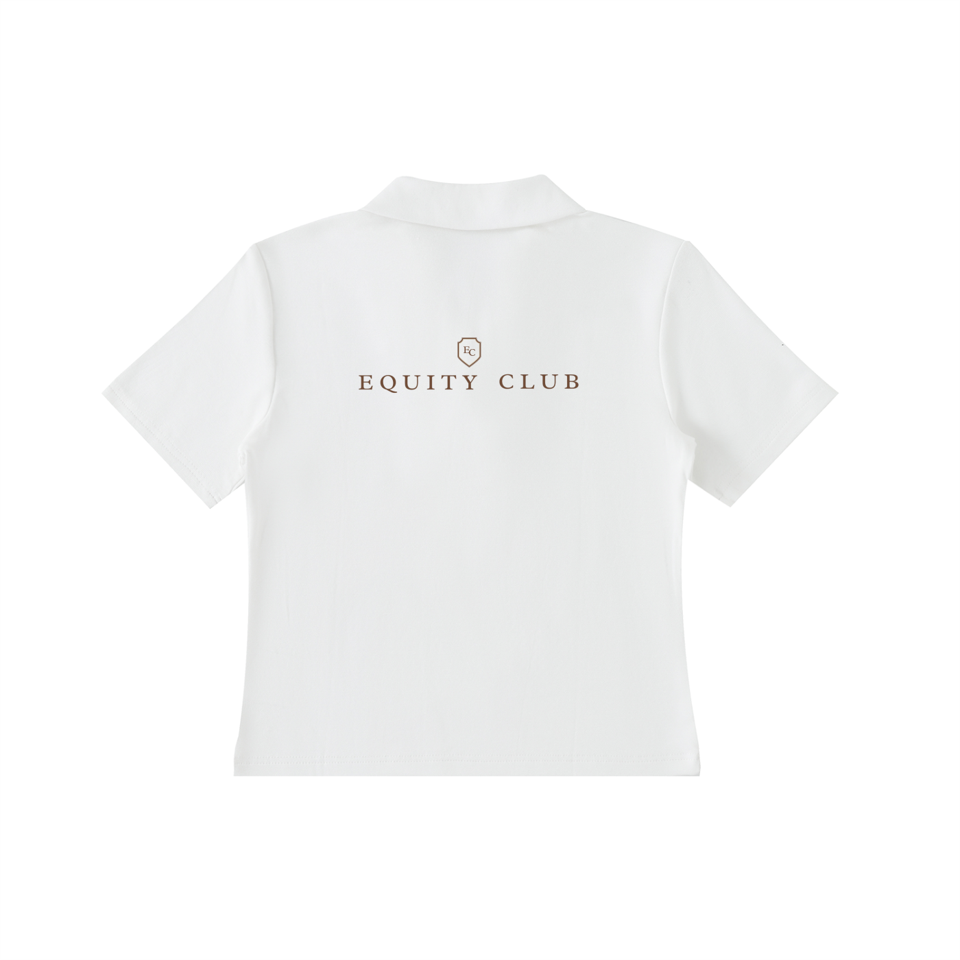 Bodycon Short Sleeve Polo Shirt