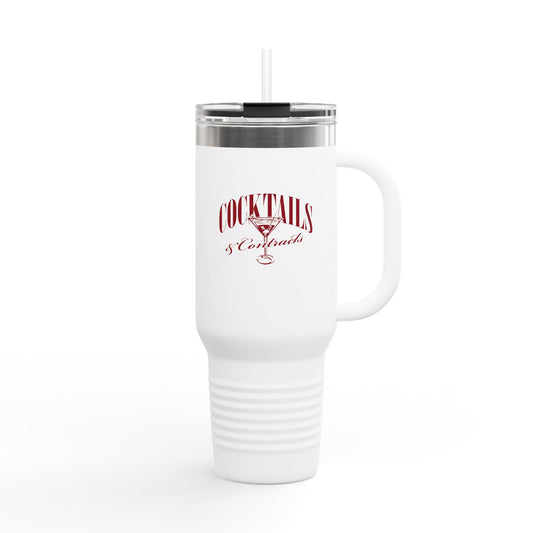 Cocktails & Contracts | Insulated 40oz Quencher Mug
