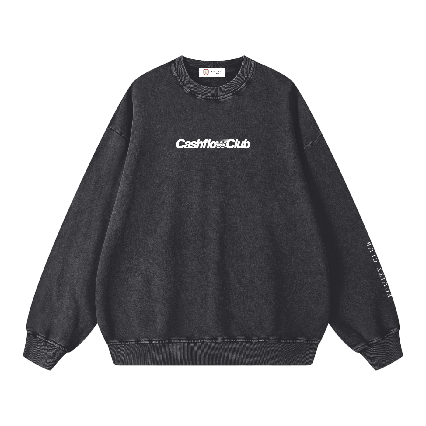 Snow Washed Oversized Sweatshirt