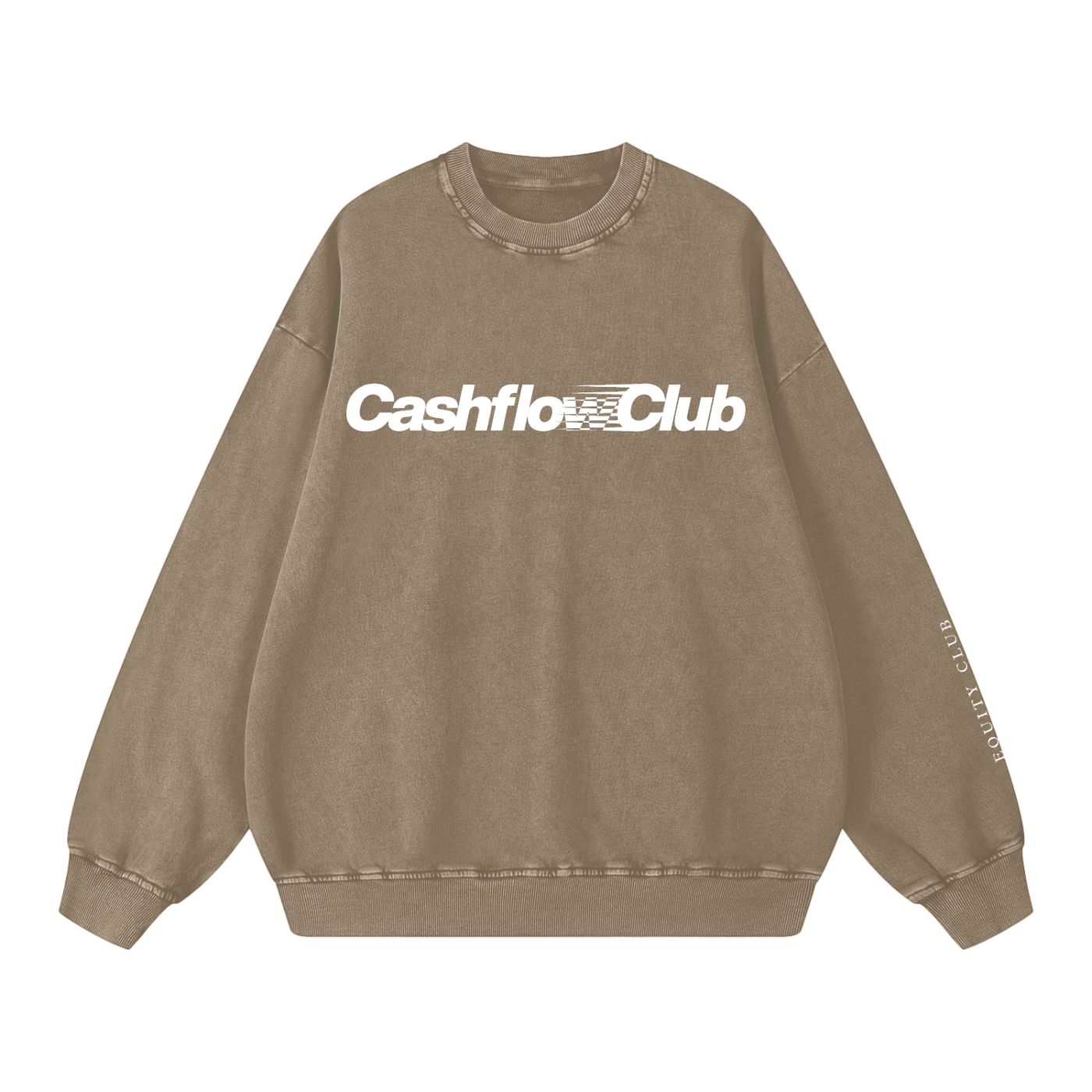 Snow Washed Oversized Sweatshirt