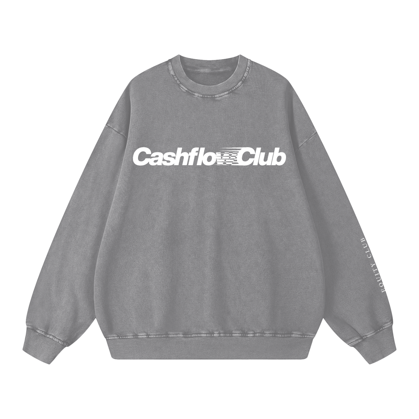 Snow Washed Oversized Sweatshirt